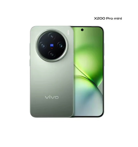New Vivo X200 Pro Mini Chinese Version Green Smartphone Dust Water & Scratch Resistant HD Screen Super/Fast Charging Smartphone (RAM 12GB+256GB ROM). smp