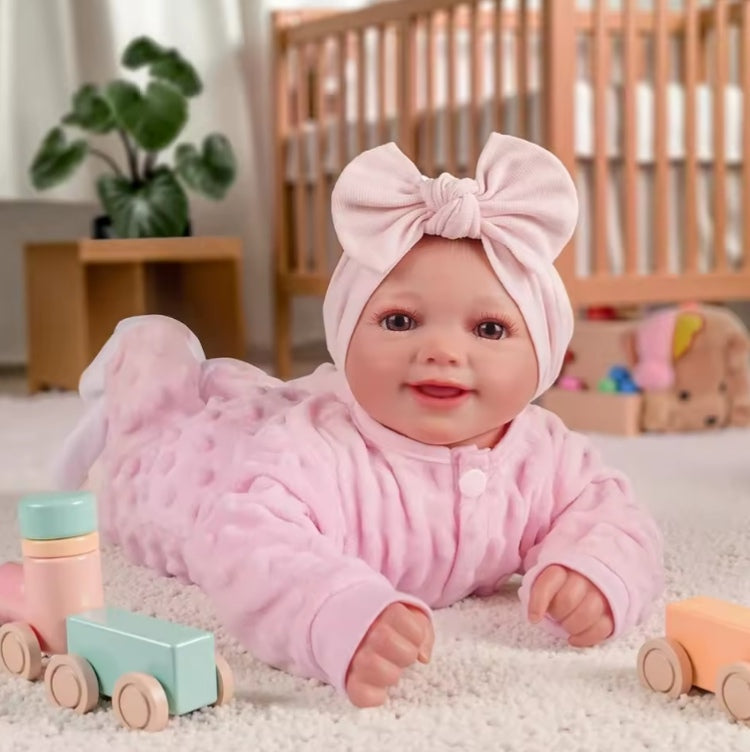 Reborn Vinyl Baby Doll & Accessories dll tys