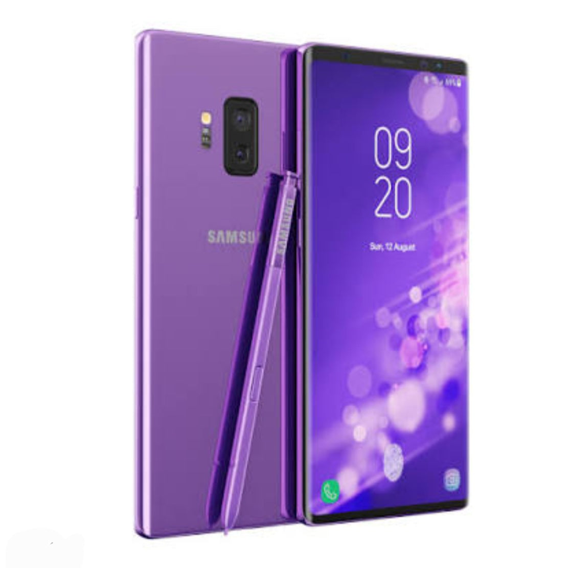 Samsung Galaxy Note 9 US Version Purple Smartphone Dust Water & Scratch Resistant HD Screen Super/Fast Charging Smartphone (512GB). smp
