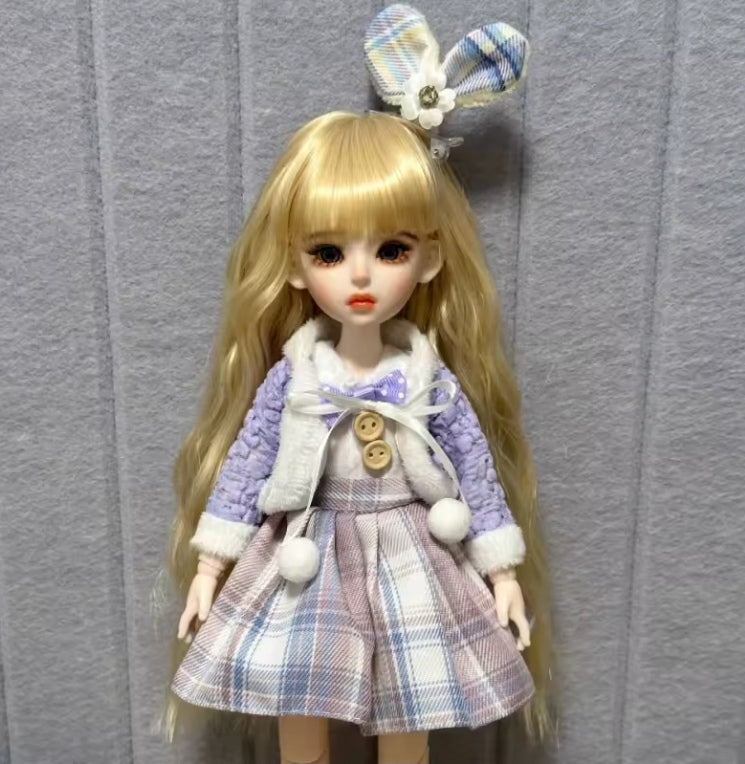 Handmade Makeup 30cm Princess Fullset Doll dll tys