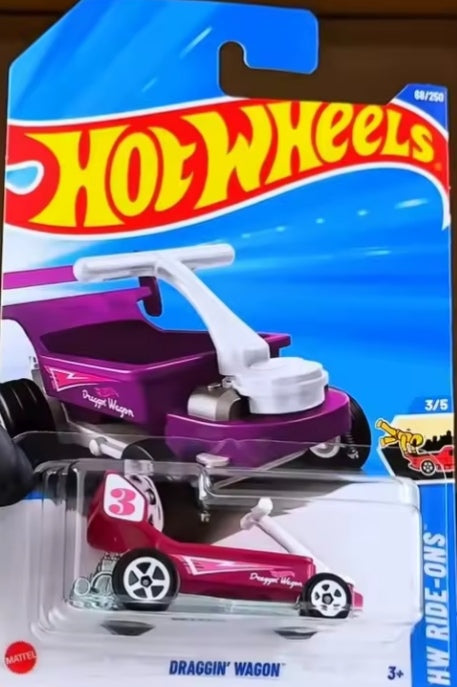 2025 Hot Wheels L J Batch "Draggin' Wagon" Toy Car tys crs
