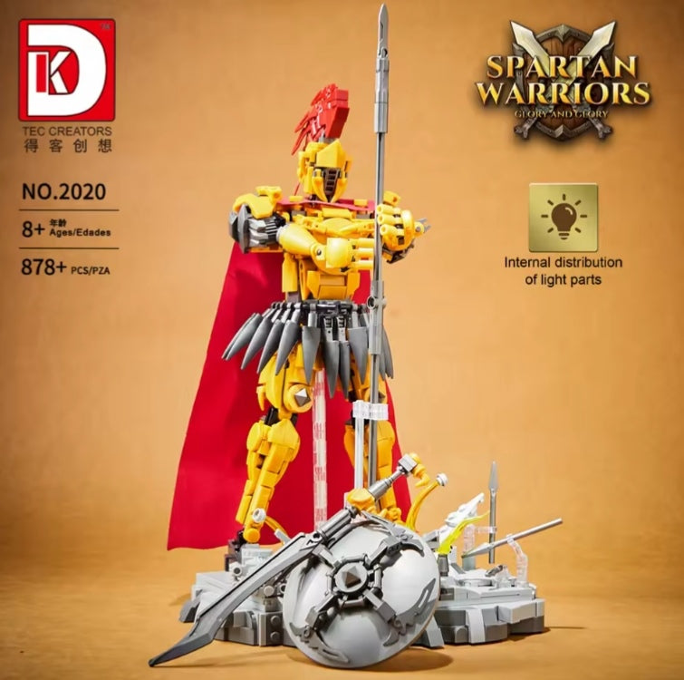 Deke Creative Warrior Building Blocks Set Toys tys bbs