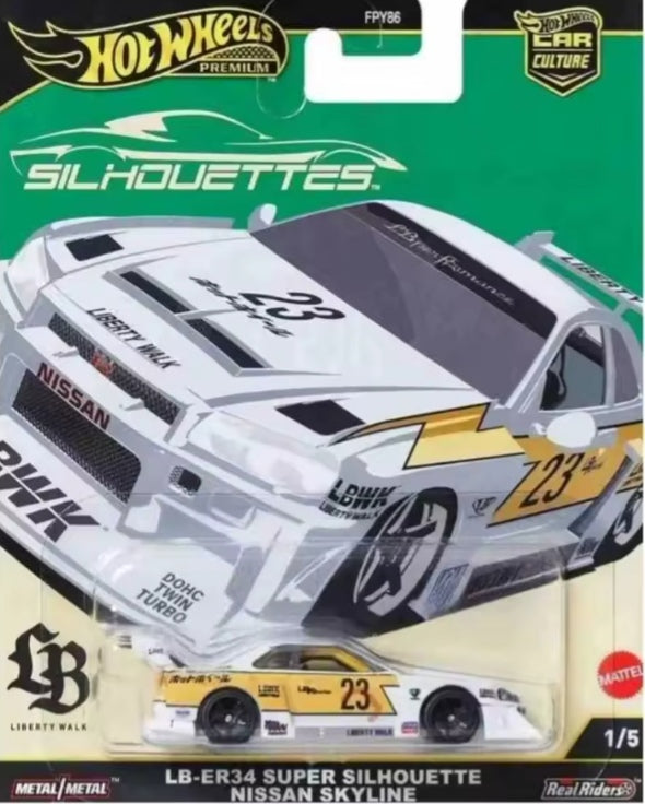 Hot Wheels Car Culture 2025 FPY Silhouettes Nissan Skyline crs tys