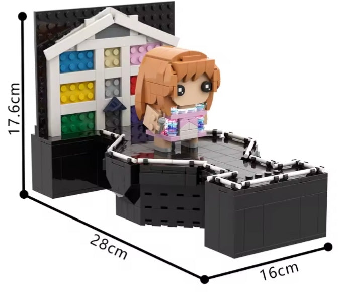 Taylor On Stage Eras Tour Concert Building Blocks Set Toys tys bbs