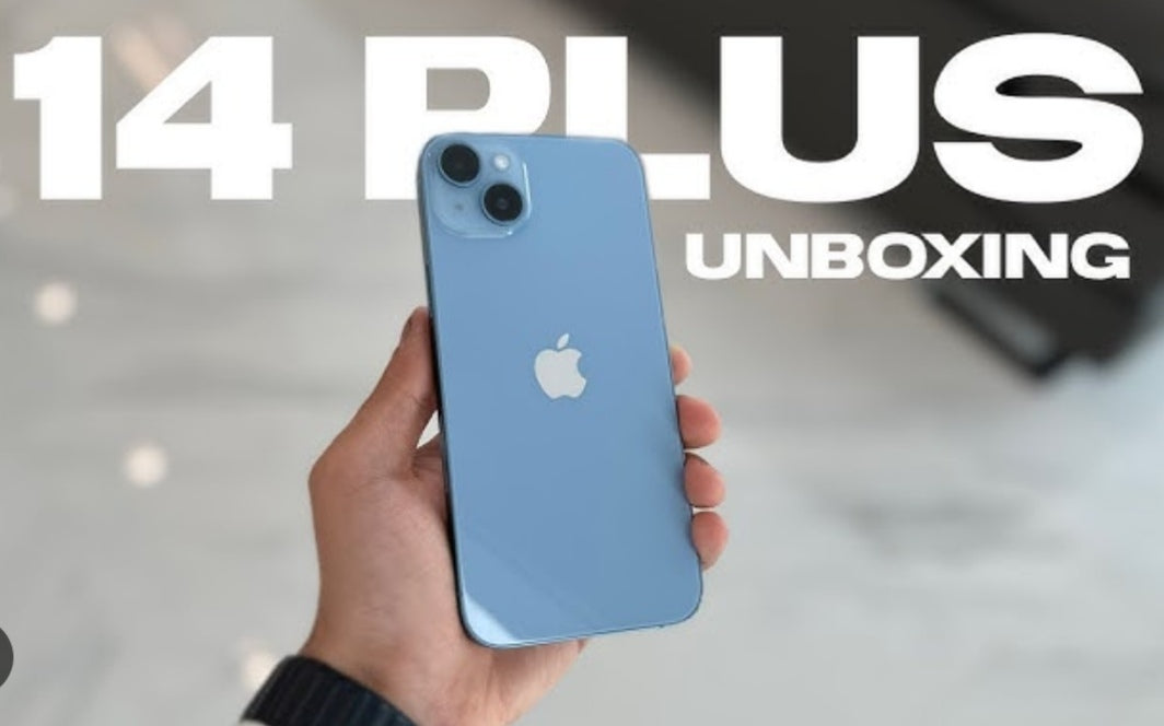 Apple iPhone 14 Plus 5G Smartphone Facial Recognition Function Dust Water & Scratch Resistant HD Screen Super/Fast Charging (256GB ROM) (Blue) Smartphone smp