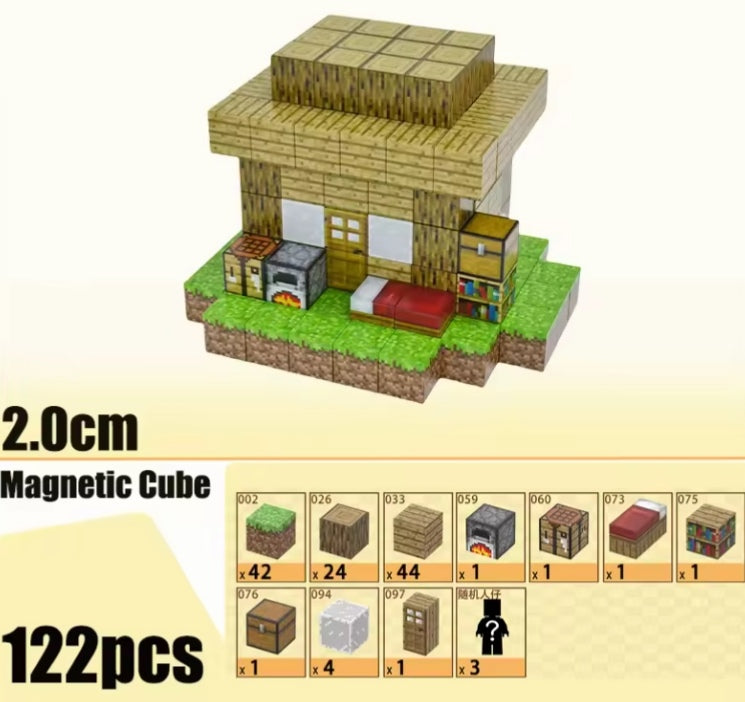 Children's Early Learning Portable Magnetic Building Blocks Set Toys tys edc bbs