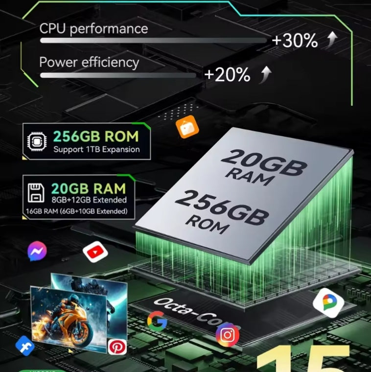 CUBOT KingKong MINI 4 Rugged Waterproof Smartphone Global Version HD Screen Super/Fast Charging RAM 6GB+128GB ROM (Green) Smartphone smp