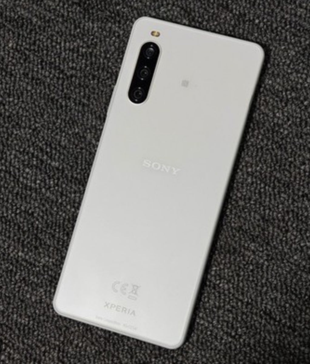 Sony Xperia 10 IV 5G Smartphone Water Resistant Dustproof Fingerprint Unlock Function HD Screen Super/Fast Charging Global Version (XQ-CC54 Charger) (White) Smartphone smp