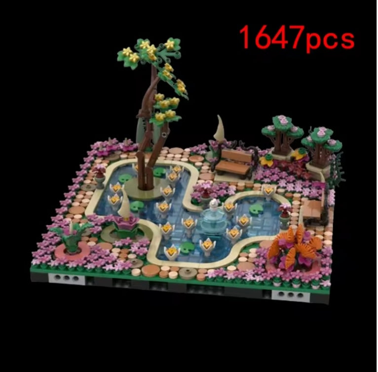 Botanical Garden Building Blocks Set Toys tys bbs