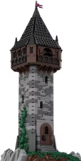 Medieval Castle Tower House Building Blocks Set Toys tys bbs