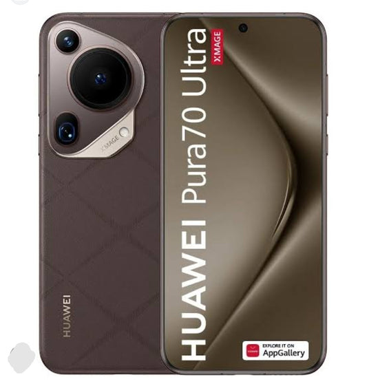 Huawei Pura 70 Ultra Global Version Smartphone Facial Recognition & Fingerprint Unlock Function Dust Water & Scratch Resistant HD Screen Super/Fast Charging (RAM 16GB+1TB ROM) (Mocha) Smartphone smp