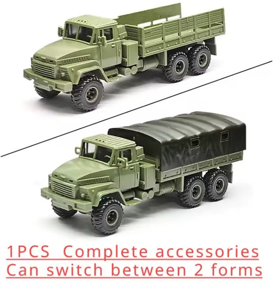 Russia Heavy Military Truck Klass 4D Building Blocks Set Toys tys bbs crs