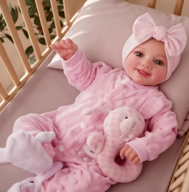Reborn Vinyl Baby Doll & Accessories dll tys