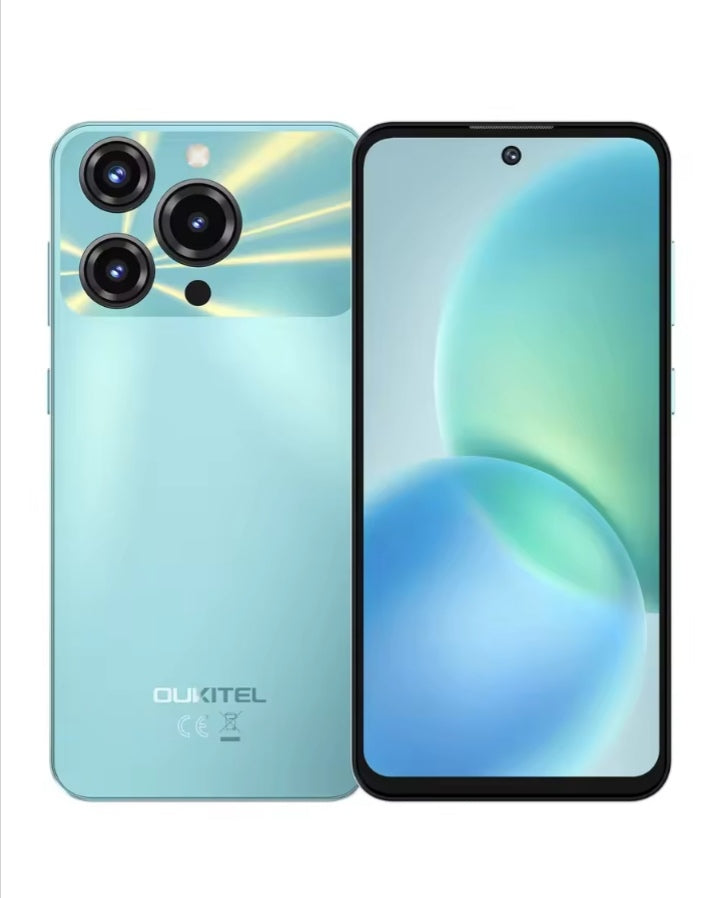 OUKITEL C69 Smartphone Global Version HD Screen Super/Fast Charging RAM 8GB+256GB ROM (Green) Smartphone smp