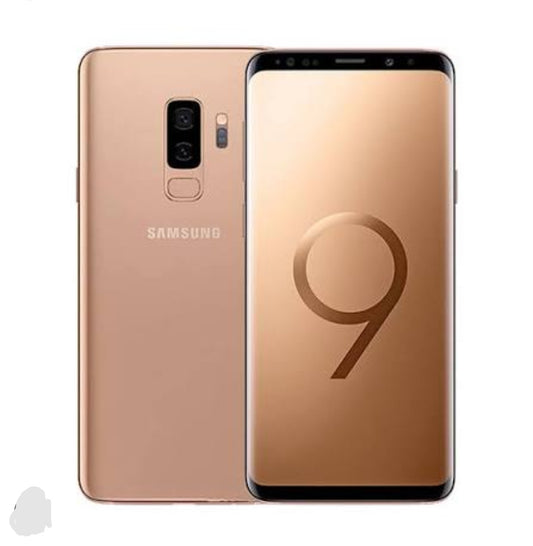 Samsung Galaxy S9 4G LTE Global Version Smartphone Facial Recognition & Fingerprint Unlock Function Dust Water & Scratch Resistant HD Screen Super/Fast Charging (Model: G960F) Full Set (Gold) Smartphone smp