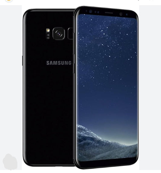 Samsung Galaxy S8 Plus 4G LTE US Version Smartphone Facial Recognition & Fingerprint Unlock Function Dust Water & Scratch Resistant HD Screen Super/Fast Charging (Model: G965U) Full Set (Black) Smartphone smp