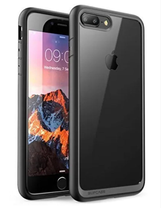 Apple iPhone 7 Plus Smartphone Fingerprint Unlock Function Dust Water & Scratch Resistant HD Screen Super/Fast Charging (128GB ROM) (Black) Smartphone + FREE Earphones. smp