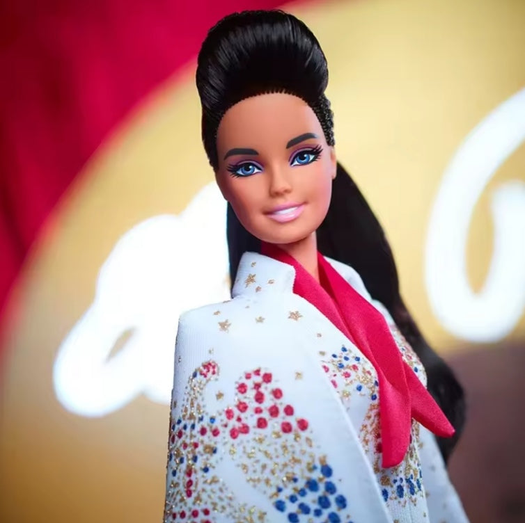 Original Barbie Signature 12 Inch Doll With American Eagle Jumpsuit Elvis Impersonator Doll dll tys