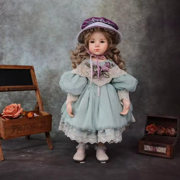 Cloveray Original Victorian Style Ceramic Doll dll tys