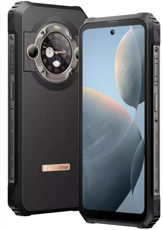 Blackview BL9000: RAM 24GB+512GB ROM Global Version Android 5G (Interstellar Black) Smartphone smp