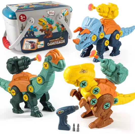 Children's Screwable Dinosaur Building Blocks Set Toys tys bbs