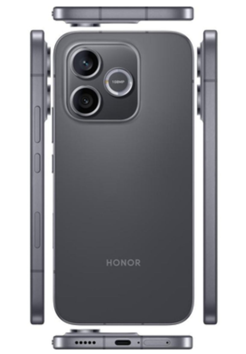 Honor 600 Lite UK Version Black Smartphone Dust Water & Scratch Resistant HD Screen Super/Fast Charging Smartphone (RAM 8GB+256GB ROM). smp