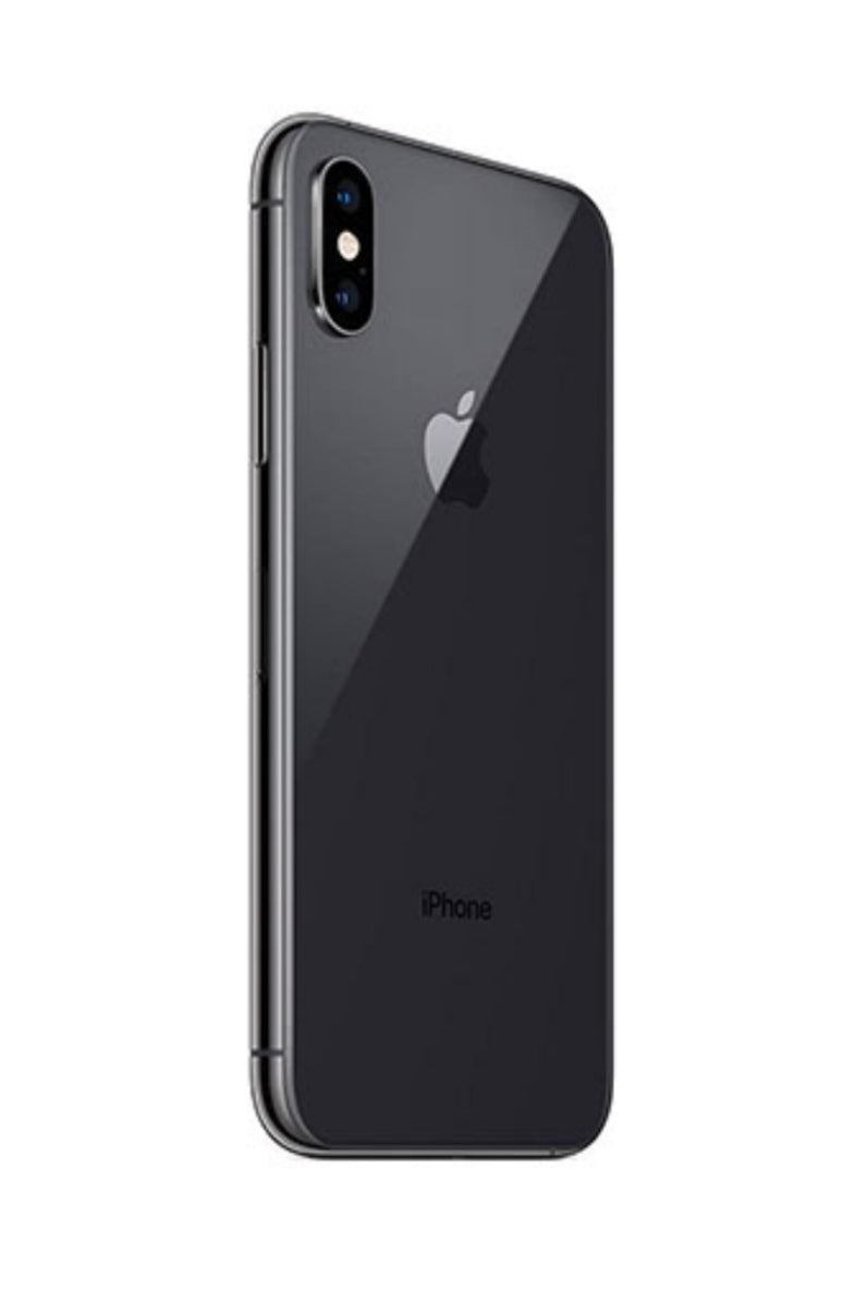 Apple iPhone XS Smartphone Facial Recognition Function Dust Water & Scratch Resistant HD Screen Super/Fast Charging (256GB ROM) (Black) Smartphone + FREE Earphones. smp