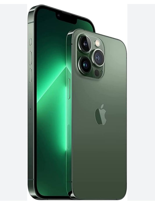 Apple iPhone 13 Pro Smartphone Facial Recognition Function Dust Water & Scratch Resistant HD Screen Super/Fast Charging (13 Pro Simple Set 128GB ROM) (Green) Smartphone smp