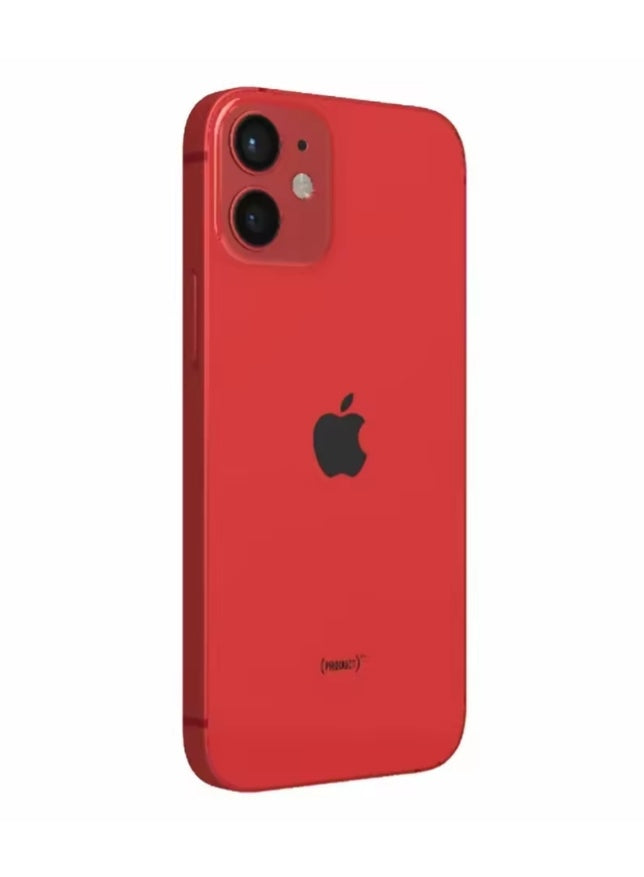Apple iPhone 12 Mini Smartphone Facial Recognition Function Dust Water & Scratch Resistant HD Screen Super/Fast Charging (256GB ROM) (Red) Smartphone smp