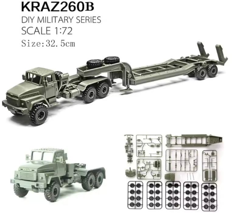 Russia Military Truck Assembly Block Toys tys bbs crs