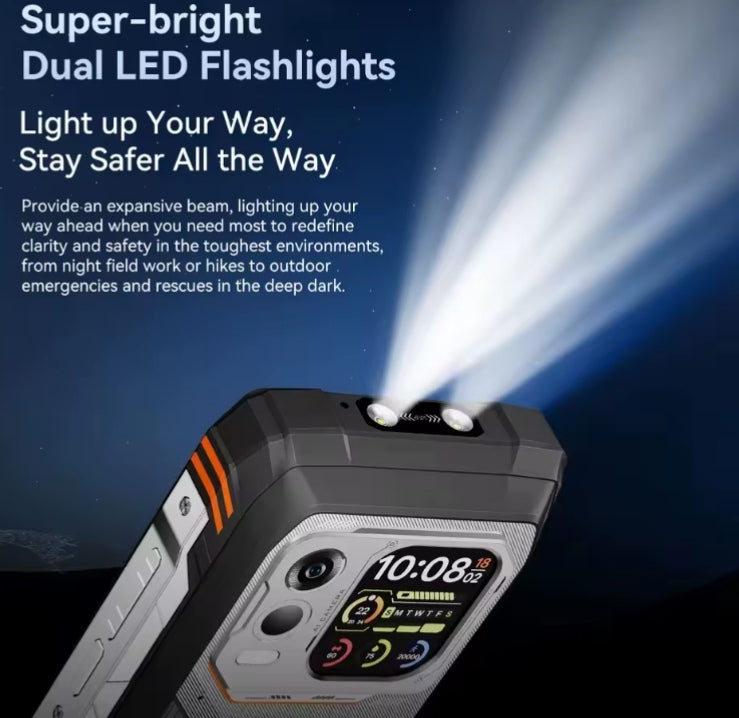 Blackview XPLORE 1 Pro Rugged 5G Android 15 Smartphone: Backed By FLIR 6.78inch 2.4K HD Screen RAM 12GB+256 ROM (Black) Global Version Smartphone smp
