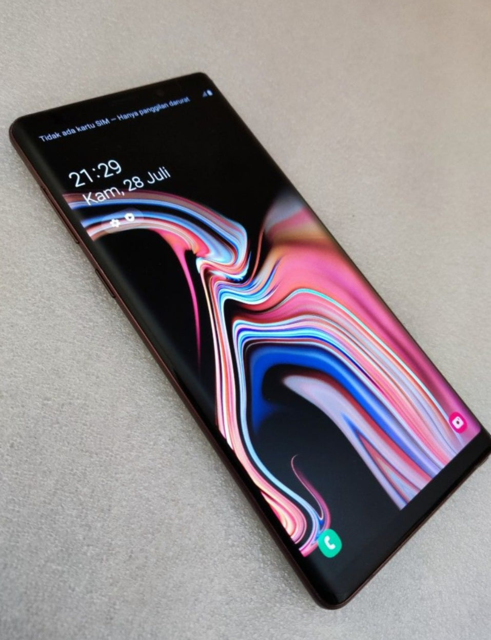 Samsung Galaxy Note 9 US Version Black Smartphone Dust Water & Scratch Resistant HD Screen Super/Fast Charging Smartphone (512GB). smp