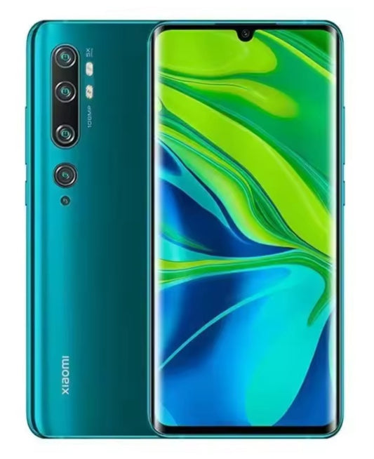 Xiaomi CC9 Pro 4G Global Version Green Smartphone Facial Recognition & Fingerprint Unlock Function Dust Water & Scratch Resistant HD Screen Super/Fast Charging (RAM 6GB+128GB ROM) Smartphone. smp