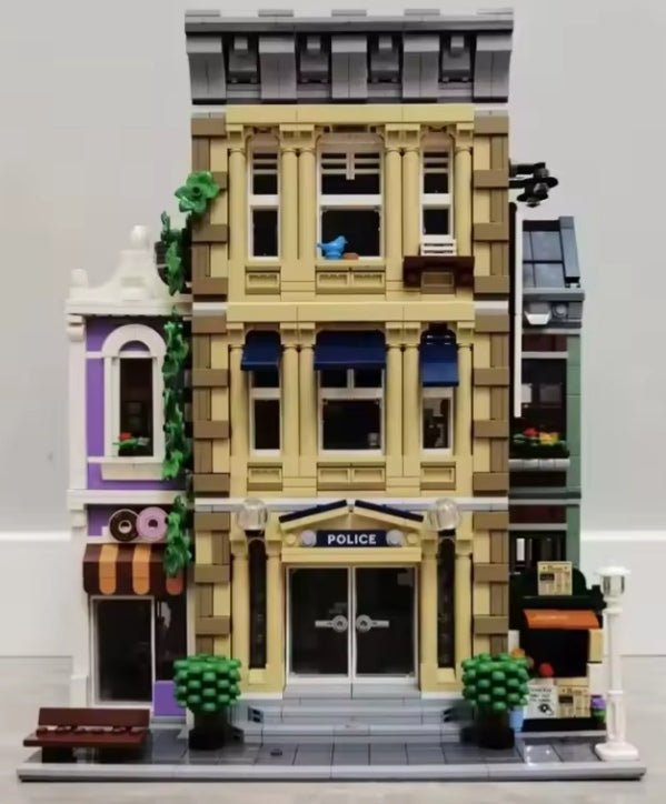 Police Station Building Blocks Set Toys tys bbs