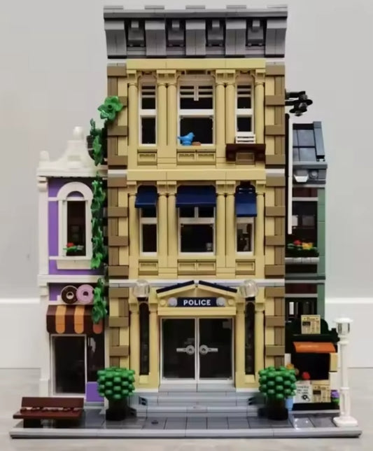 Police Station Building Blocks Set Toys tys bbs