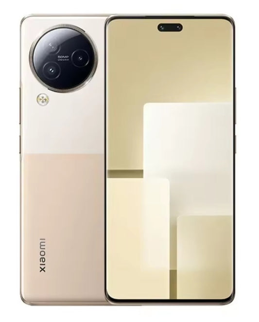 Xiaomi Civi 3 5G Global Version Gold Smartphone Facial Recognition & Fingerprint Unlock Function Dust Water & Scratch Resistant HD Screen Super/Fast Charging (RAM 12GB+256GB ROM) Smartphone. smp