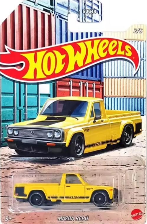Hot Wheels Premium JDM Mazda Series "Mazda Repu" Toy Car tys crs