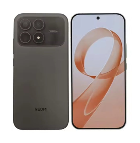 Xiaomi Redmi K90 5G Chinese Version Black Smartphone Facial Recognition & Fingerprint Unlock Function Dust Water & Scratch Resistant HD Screen Super/Fast Charging (RAM 12GB+256GB ROM) Smartphone. smp