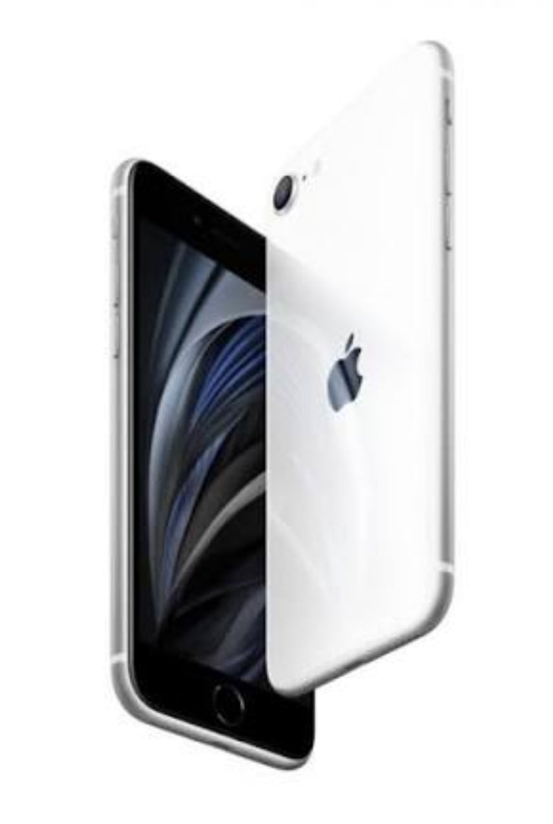 Apple iPhone SE 2 4G Smartphone Fingerprint Unlock Function Dust Water & Scratch Resistant HD Screen Super/Fast Charging (64GB ROM) (White) Smartphone smp