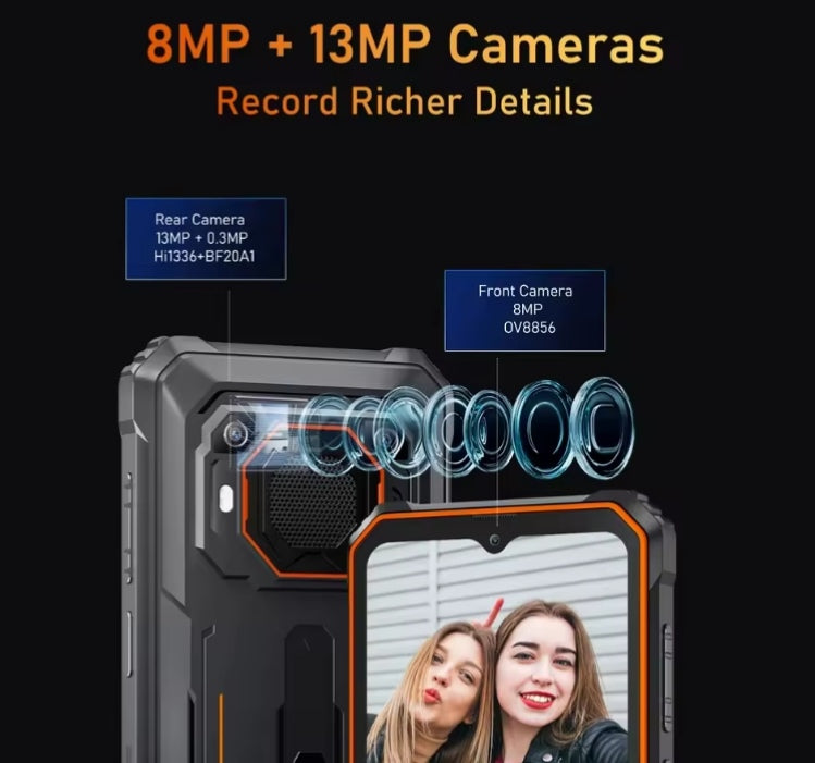 Blackview BV6200 Pro 6GB+128GB Android Smartphone smp
