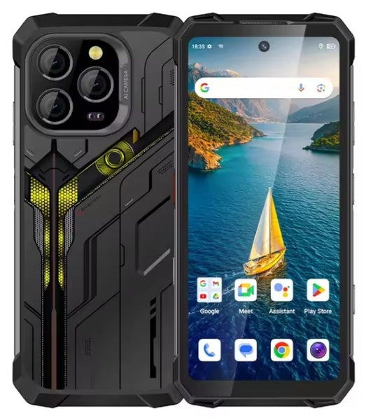 UNIWA S17 Ultra 6.7inch 4G Rugged Android 6GB+128GB (Black) Smartphone smp