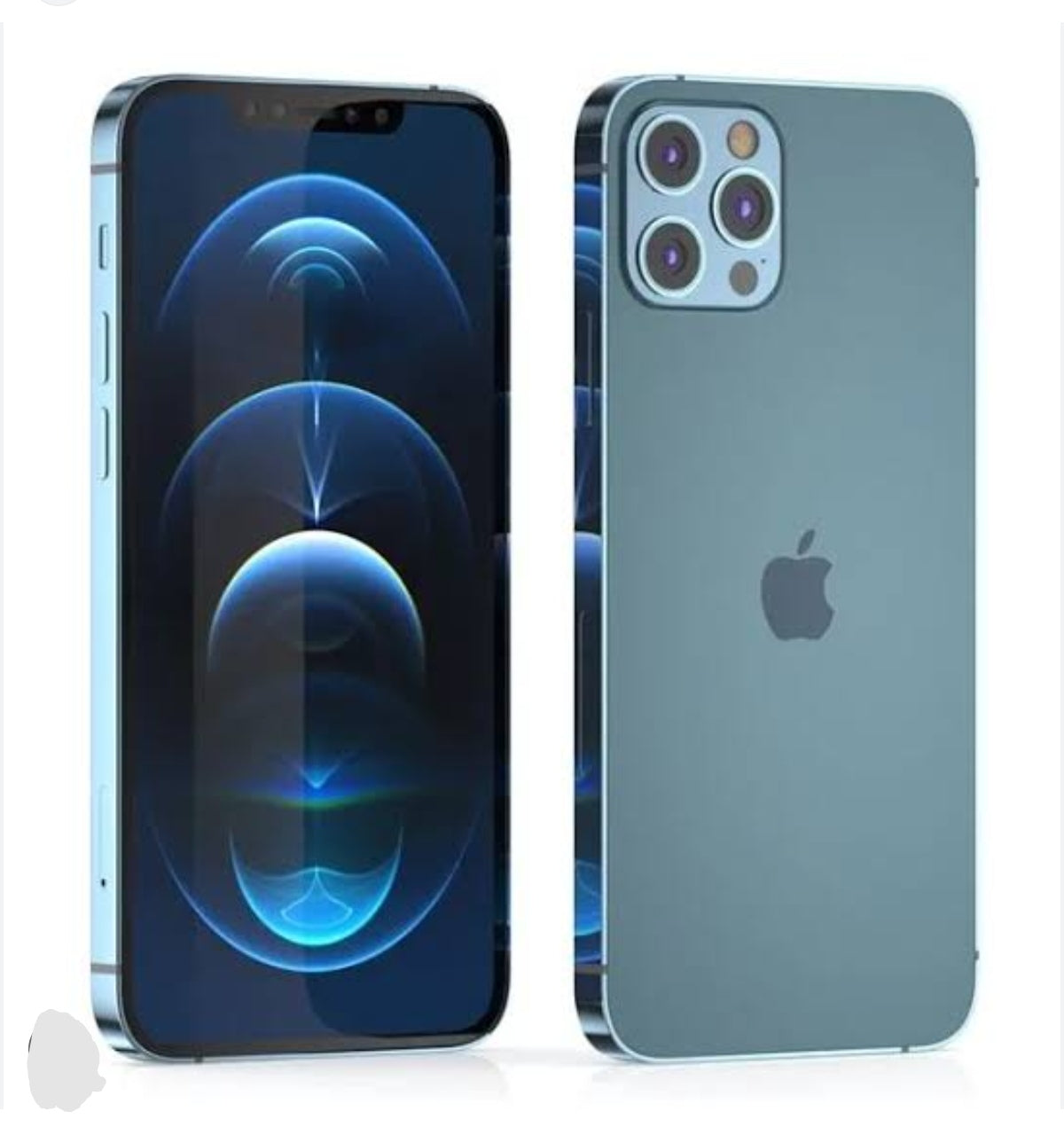 Apple iPhone 12 Pro Max 5G Smartphone Facial Recognition Function Dust Water & Scratch Resistant HD Screen Super/Fast Charging (512GB ROM) (Blue) Smartphone smp
