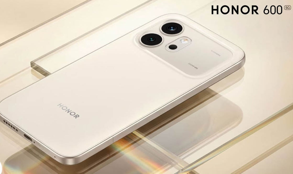 Honor 600 Hong Kong Version White Smartphone Dust Water & Scratch Resistant HD Screen Super/Fast Charging Smartphone (RAM 12GB+512GB ROM). smp