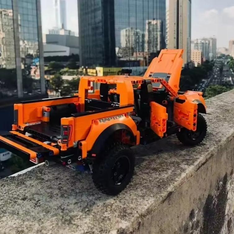 2025 Technic-Style Pickup Truck Building Set tys bbs crs