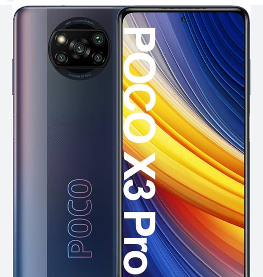 Xiaomi Poco X3 Pro Global Version Randomly Selected Color Smartphone Facial Recognition & Fingerprint Unlock Function Dust Water & Scratch Resistant HD Screen Super/Fast Charging (RAM 6GB+128GB ROM) Smartphone. smp