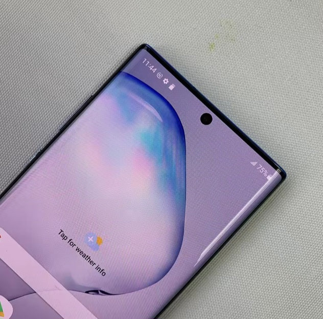 Samsung Galaxy Note 10 Plus 4G US Version Aura Blue Smartphone Dust Water & Scratch Resistant HD Screen Super/Fast Charging Smartphone. smp