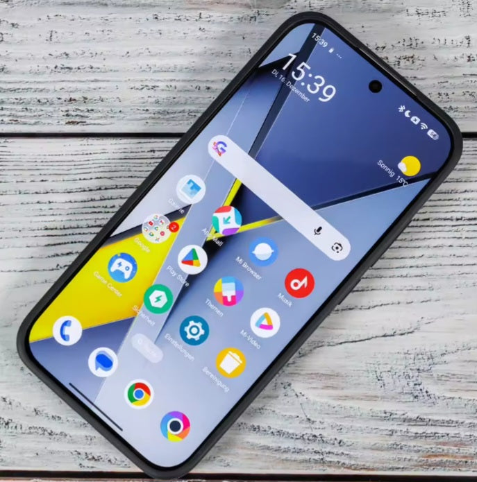Xiaomi Poco F8 Pro 5G Global Version Silver Smartphone Facial Recognition & Fingerprint Unlock Function Dust Water & Scratch Resistant HD Screen Super/Fast Charging (RAM 12GB+256GB ROM) Smartphone. smp