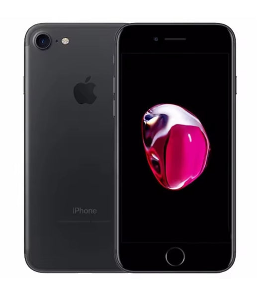 Apple iPhone 7 4G LTE Mini Smartphone Fingerprint Unlock Function 4.7inch Screen ROM 128GB (Black) Smartphone + FREE Earphones. smp