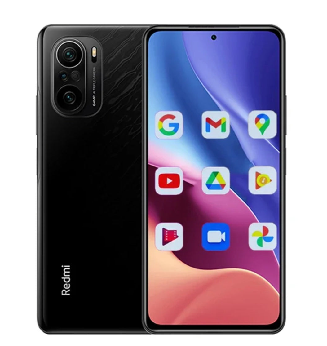 Xiaomi Redmi K40 5G Global Version Black Smartphone Facial Recognition & Fingerprint Unlock Function Dust Water & Scratch Resistant HD Screen Super/Fast Charging Smartphone (RAM 12GB+256GB ROM).smp
