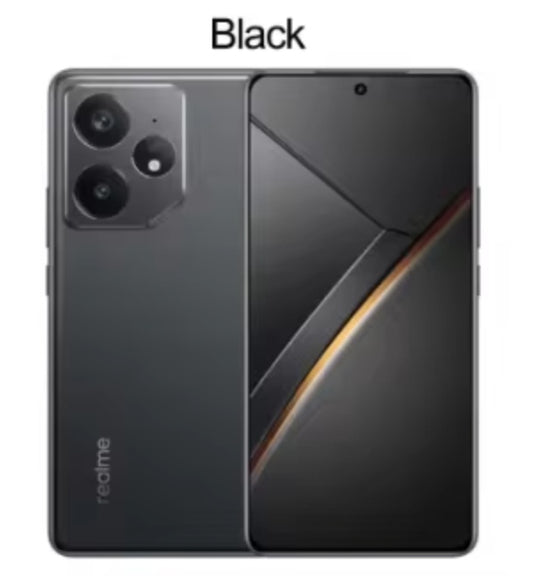 Realme GT Neo 7 Smartphone China Version SuperVooc 6.78inch Screen RAM 16GB+512GB ROM (Black) Smartphone smp